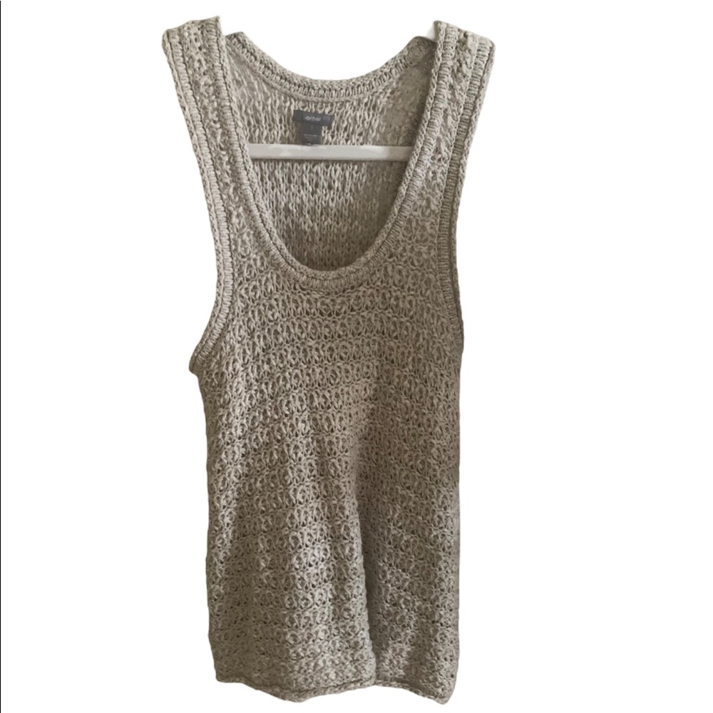 Beautiful Beige Aerie Crochet Tank size small